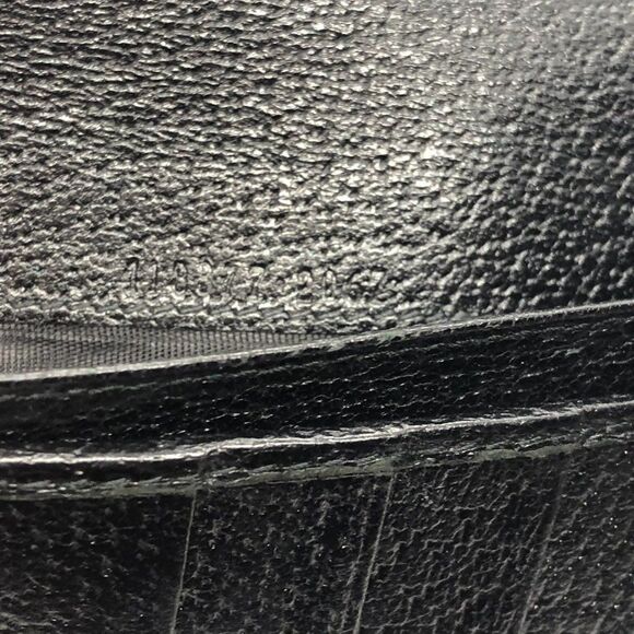 Authentic GUCCI Black Fabric & Leather Long Designer Wallet - Picture 10 of 11